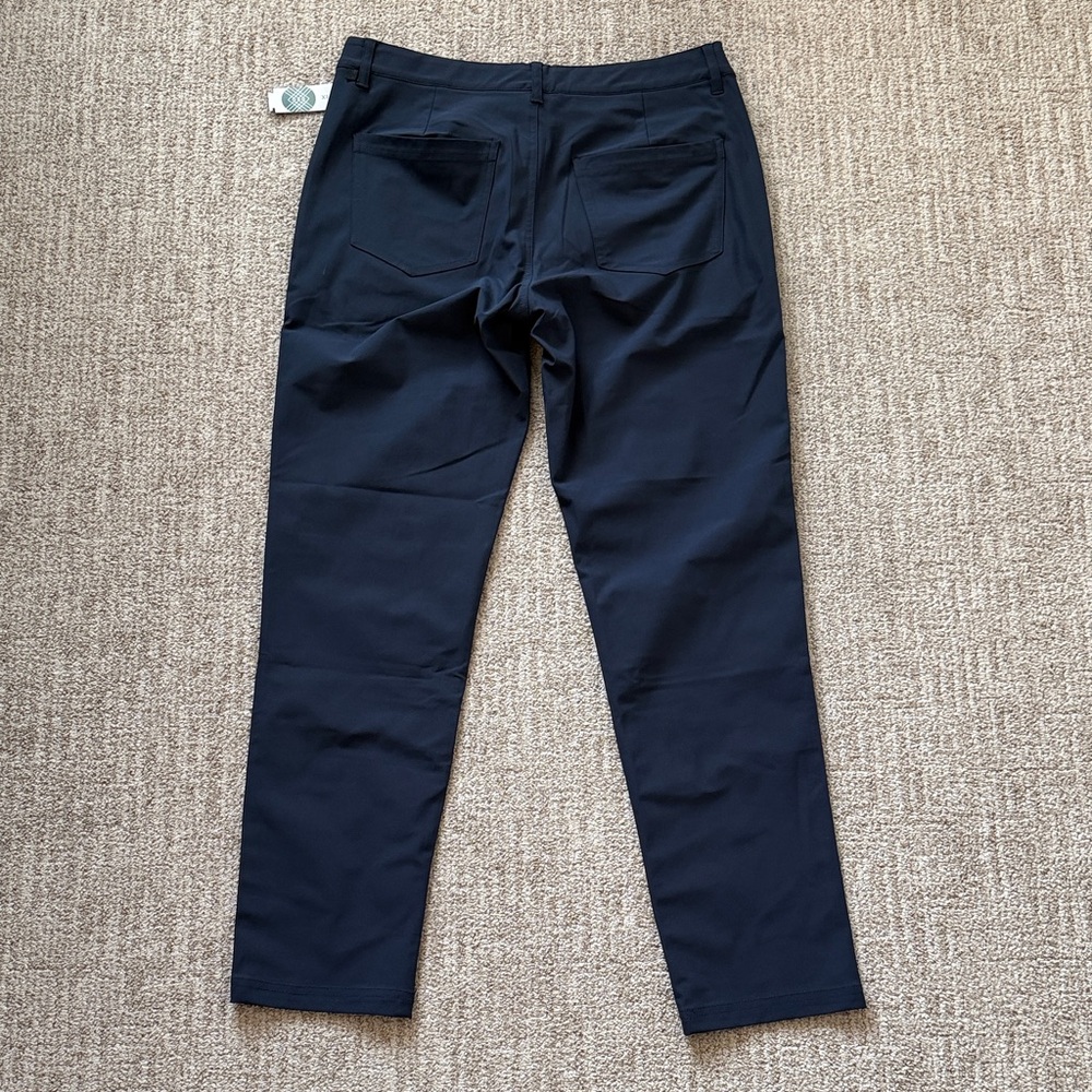 01.Algo 32x32 WarpTech Commuter Slim Fit Hybrid Trouser Pant - Picture 2 of 6